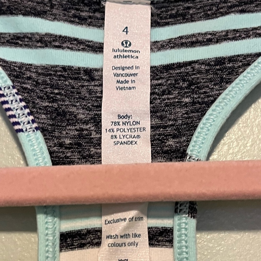 Lululemon Racerback Athletic Tank - Picture 3 of 4
